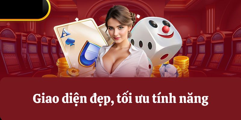 Giao diện casino GO99 đẹp, tối ưu tính năng